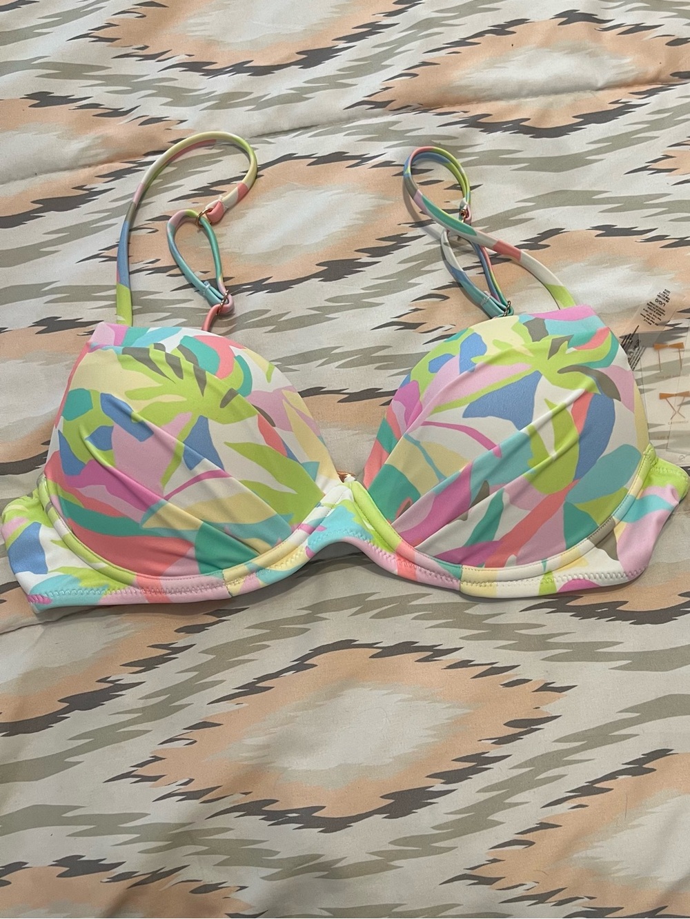 Raisins Multicolor Pastel Swim Top